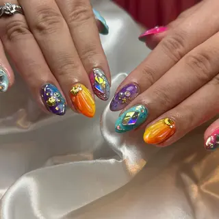 ネイル Mu'ryu HARUKAのネイルデザイン