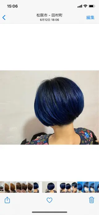 カラー 小岸 竜のヘアスタイル
