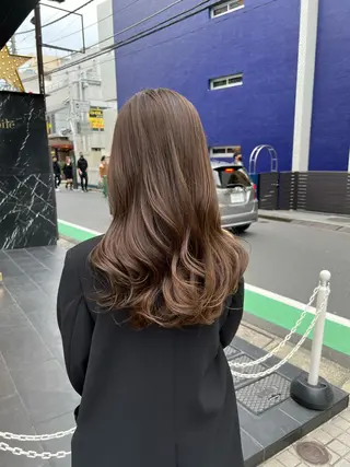 ロング カラー 似合わせヘア🫶🏻 つきいてるみのヘアスタイル