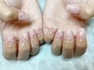 ネイル ネイルリボン 伊藤のネイルデザイン
