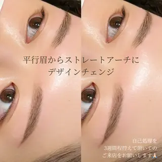 アイブロウ ラッシュリフト高評価 /HITOMIのマツエク・マツパデザイン