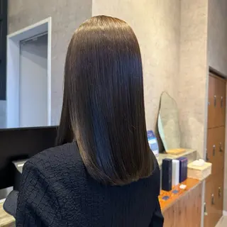 ロング カラー 藪田 幸紀のヘアスタイル