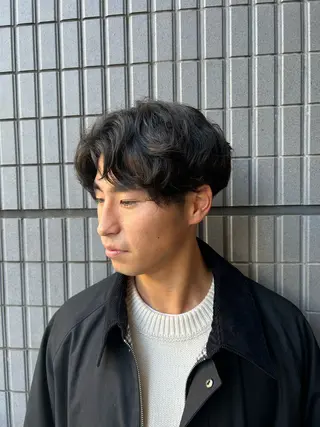 パーマ メンズ 横浜カラー/パーマ/ SAKI💫のヘアスタイル