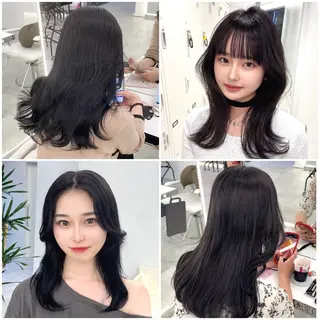 カラー 🇰🇷韓国ヘア🎀 レイヤー🤍MOEのヘアスタイル