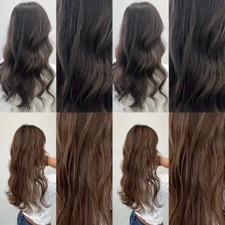 ロング カラー ✨韓国艶髪✨ケア ブリーチ🫧アキラのヘアスタイル