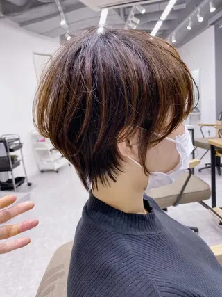 ショート sii.所属・sii. 川嶋のヘアスタイル