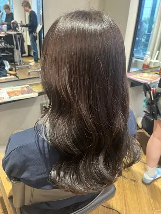 ロング 袋瀬 玲奈のヘアスタイル