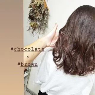 セミロング カラー ヘアアレンジ See by merのマツエク・マツパデザイン