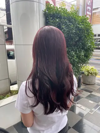 ロング カラー 高取 大将のヘアスタイル
