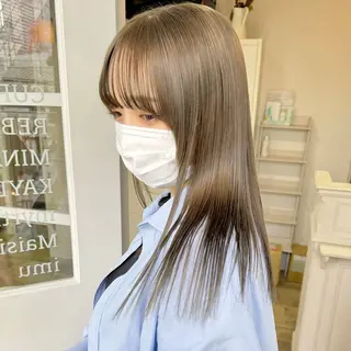 カラー 🌷柔らかクリーミー 🤍kirari🌷のヘアスタイル