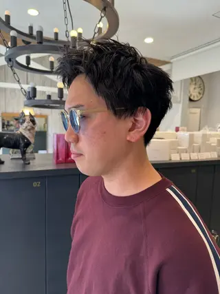 メンズ 細沼 葵のヘアスタイル