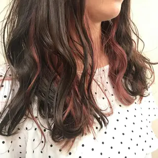 カラー 柳原 実央のヘアスタイル