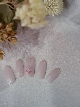 ネイル 北浦和 自爪育成ケアのネイルデザイン