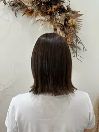 カラー 岩本みるか/ 暖色カラー/ベージュのヘアスタイル