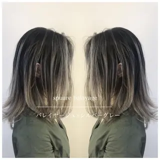 ミディアム カラー ブリーチカラー🌈 石垣翔太のヘアスタイル