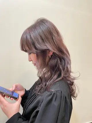 カラー 白髪ケア  BAUM まやのヘアスタイル