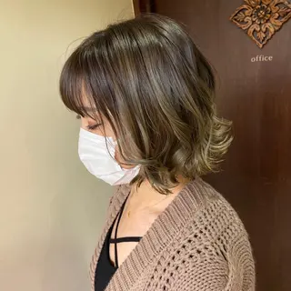 ショート カラー AIRFLOW所属・韓国ヘア ユイカのヘアスタイル