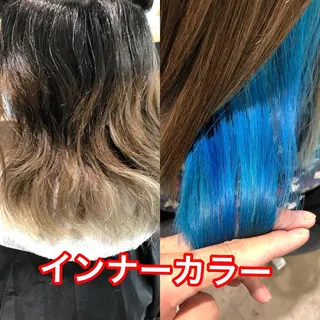 ミディアム カラー 舘野 太嘉宏のヘアスタイル