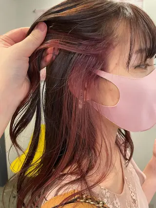 セミロング 🤍韓国ヘア🇰🇷 タバタサオリ🤍のヘアスタイル