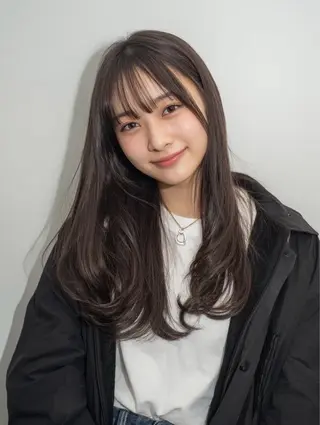 ロング Trinity所属・𝐌𝐢𝐮 /本厚木美容室のヘアスタイル