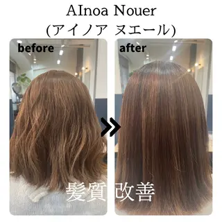 ミディアム AInoa Nouer代々木【アイノア ヌエール】所属・髪質改善　アイノア ヌエール　石戸のヘアスタイル