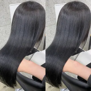 ロング WERULE pivot cross店所属・髪質改善/岡崎 亮のヘアスタイル