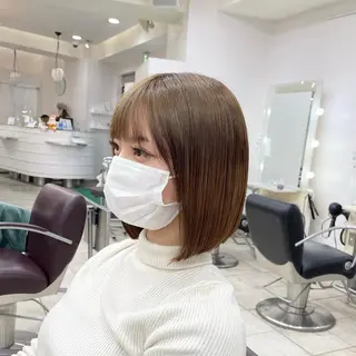 ミディアム 新宿/韓国レイヤー/ 髪質改善/佐藤航のヘアスタイル