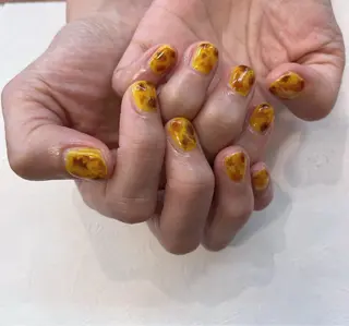 ネイル 羽兼 楓夏のネイルデザイン