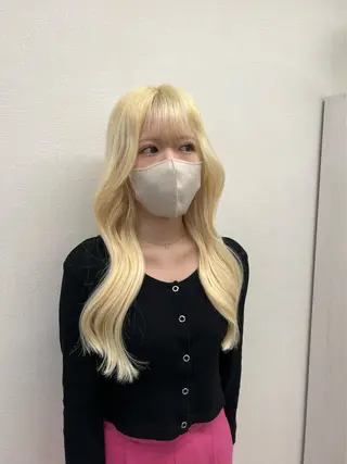 ロング ORIKA所属・HONO/韓国 🇰🇷大阪エクステのヘアスタイル