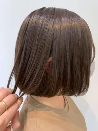 ショート カラー 髪質改善×大人可愛い 艶髪🫧ダイトのヘアスタイル
