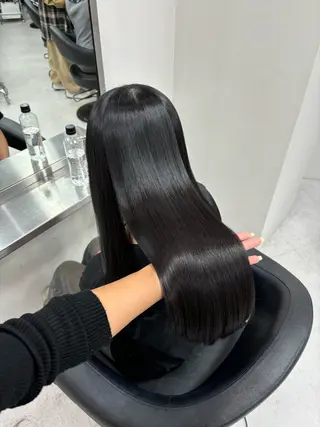 ロング パーマ Beleza Era所属・韓国レイヤー/ 縮毛矯正🎀minaのヘアスタイル