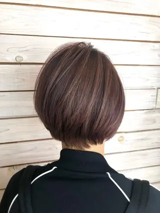 ショート カラー ✨大人美人ショート✨ 店長　藤井一輝のヘアスタイル
