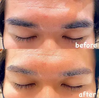 メンズ アイブロウ 奥寺 沙菜のヘアスタイル