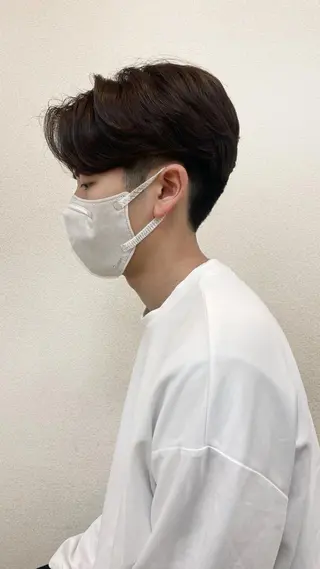 パーマ メンズ 松本平太郎美容室大宮店所属・もりたみかこ 美容師お休み中のヘアスタイル