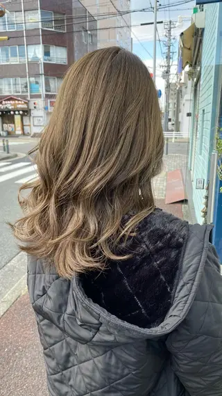 ロング 中尾 未来/艶カラー /カットモデルのヘアスタイル