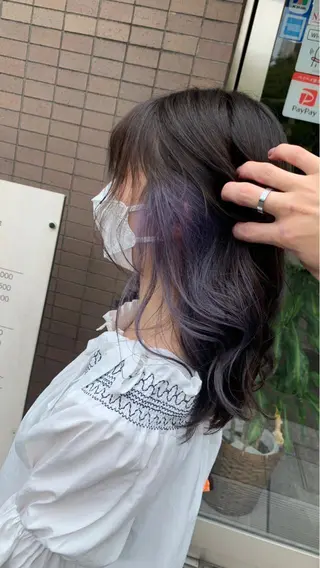 ロング カラー 縮毛矯正・髪質改善 鈴木悠太/当日OK✨のヘアスタイル