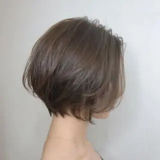 ショート PEAR＋L所属・似合わせカラー たなかちなみ🦤♡のヘアスタイル