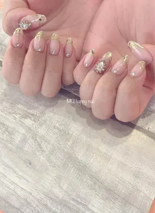 ネイル 北浦和 自爪育成ケアのネイルデザイン