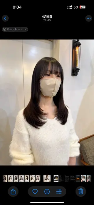 ロング 🐋湊 ゆうき /レイヤーカット🫧のヘアスタイル