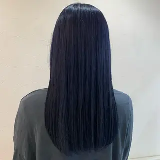 ロング カラー 小筆 直也のヘアスタイル