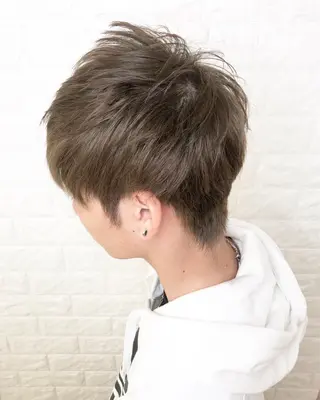 ショート 縮毛矯正/髪質改善 主税巧一のヘアスタイル