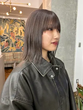 ミディアム 🫧透明感カラー🫧 ハシモトタケルのヘアスタイル