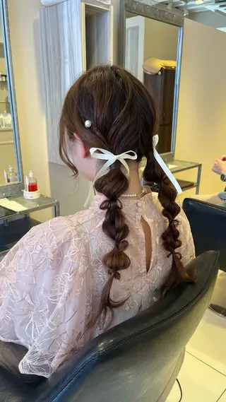 ヘアアレンジ 【当日予約◎】 ZU-LU 礒野玲児のヘアスタイル