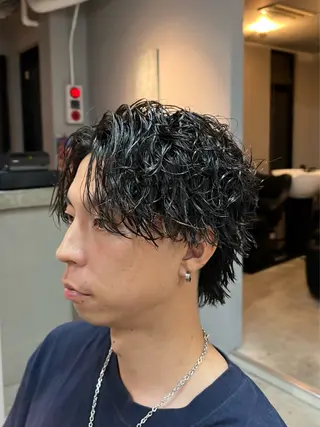 パーマ メンズ Alo所属・メンズパーマ/表参道 モントのヘアスタイル