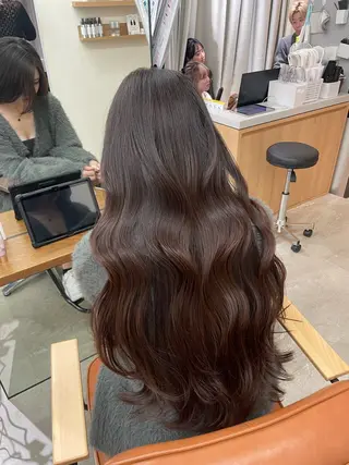 ロング 髪質改善🤍艶カラー ゆいのヘアスタイル