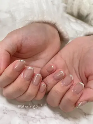 ネイル 40代からの爪を守る ×ケア重視サロン♡のネイルデザイン