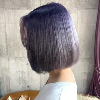 セミロング カラー SHURI❤️🔥 中/韓mix ♡のヘアスタイル