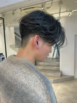 パーマ メンズ 🇰🇷カルマパーマ kaito🇰🇷のヘアスタイル