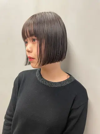 ミディアム カラー パーマ ヘアアレンジ メンズ tatsumi/ボブ ウルフ/レイヤーのヘアスタイル