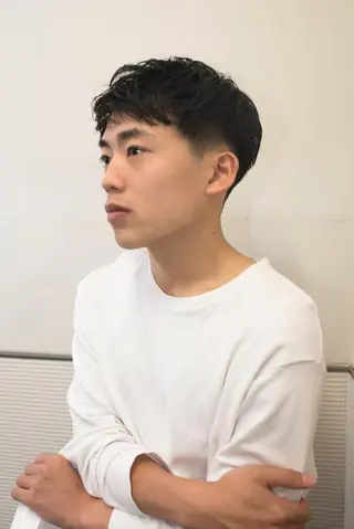 ショート メンズ 千葉 慎也のヘアスタイル